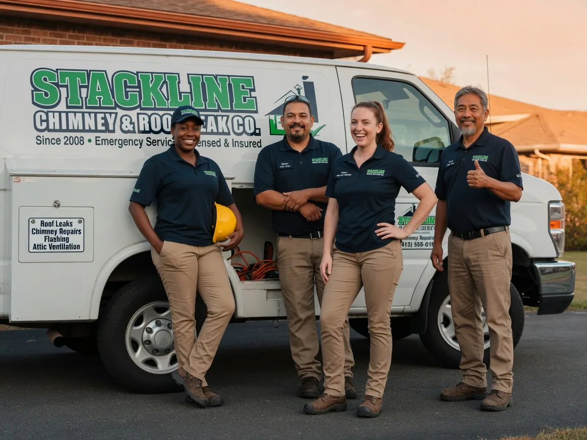 Chimney flashing repair company in Rosedale, IN